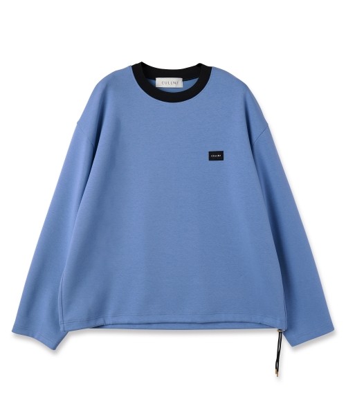 CULNI ドッキングプルオーバー ブルー ロンT クルニ サイズ2 CULLNI ONLINE STORE / SALE