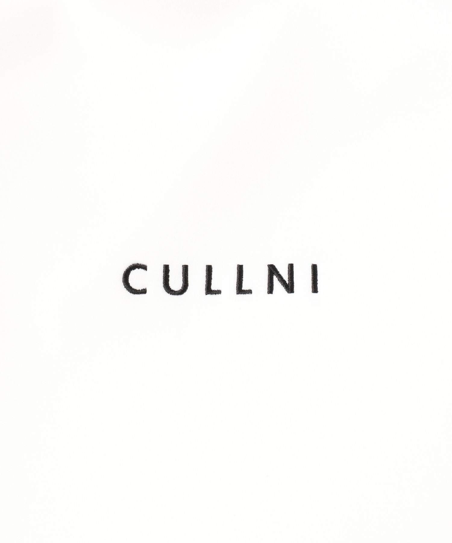 CULLNI Logo Embroidery Hoodie