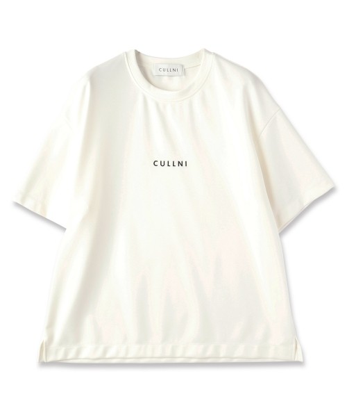 CULLNI Logo Embroidery Ponte Rome Pullover