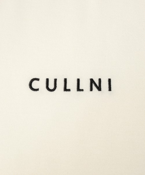 CULLNI Logo Embroidery Ponte Rome Pullover