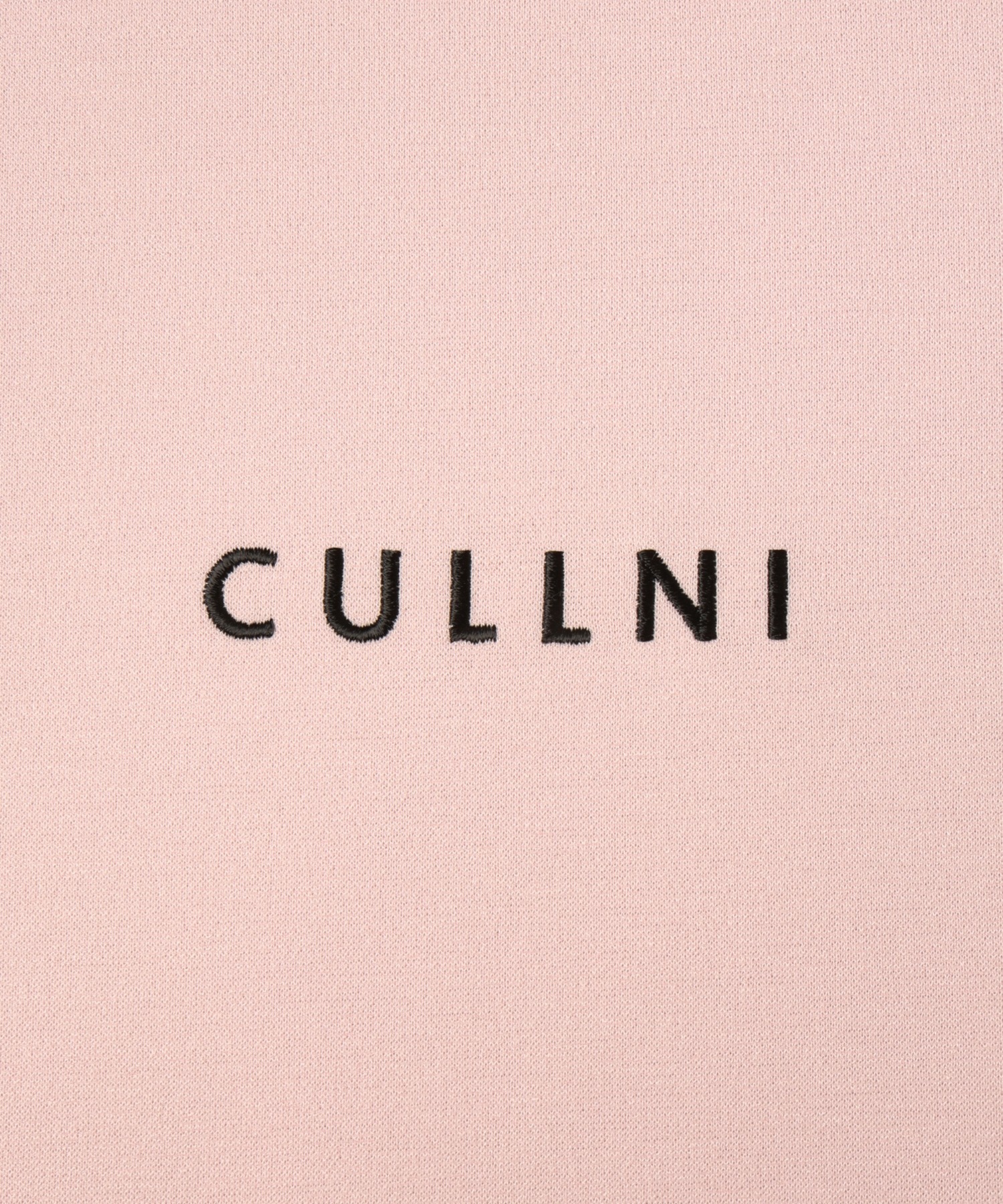 CULLNI Logo Embroidery Ponte Rome Pullover