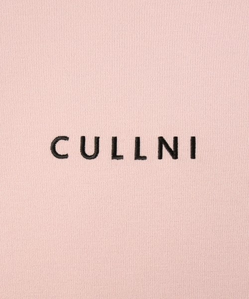CULLNI Logo Embroidery Ponte Rome Pullover