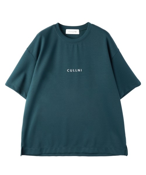 CULLNI Logo Embroidery Ponte Rome Pullover