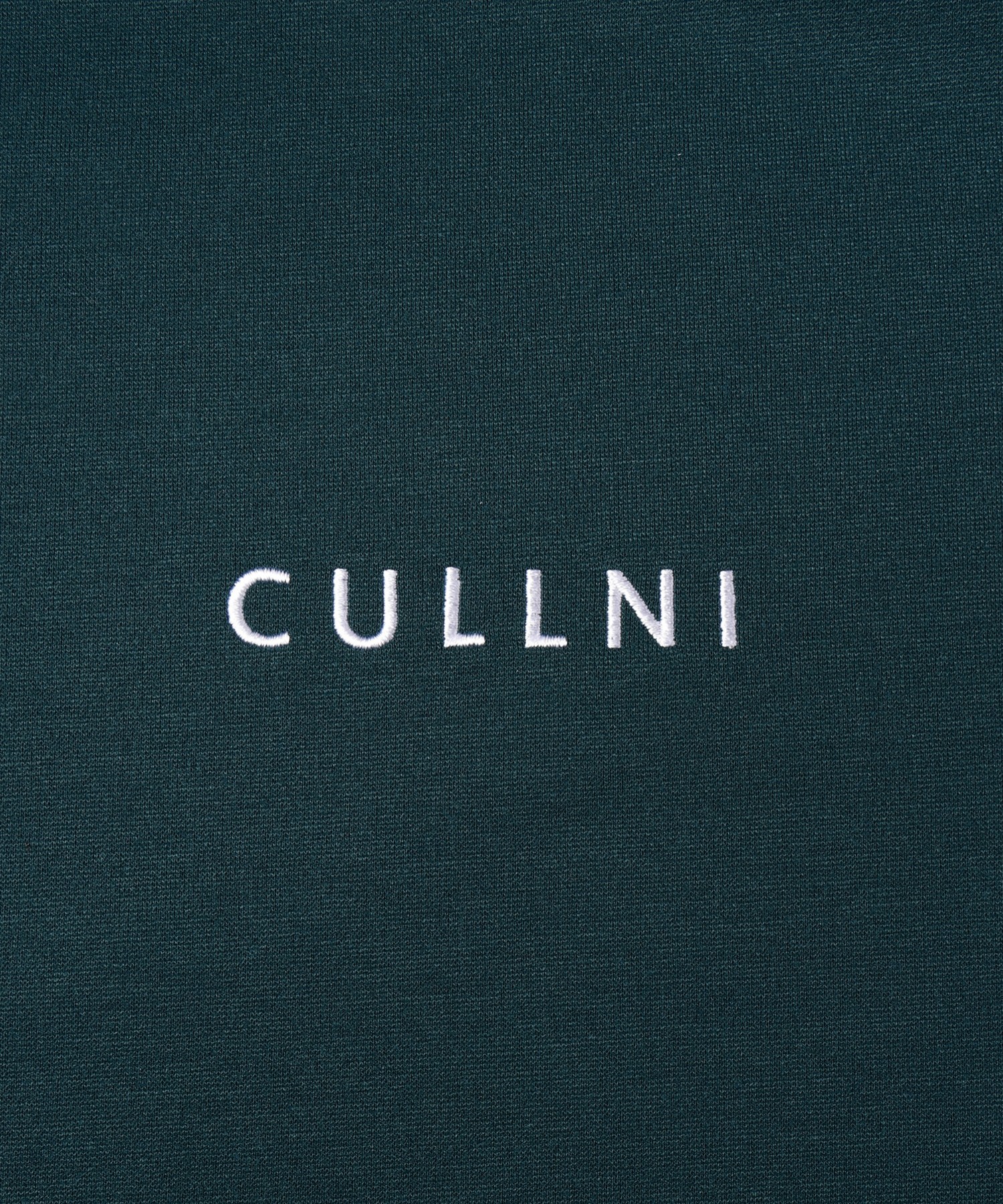 CULLNI Logo Embroidery Ponte Rome Pullover