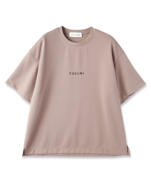 CULLNI Logo Embroidery Ponte Rome Pullover