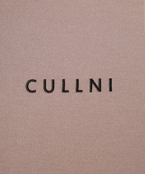 CULLNI Logo Embroidery Ponte Rome Pullover