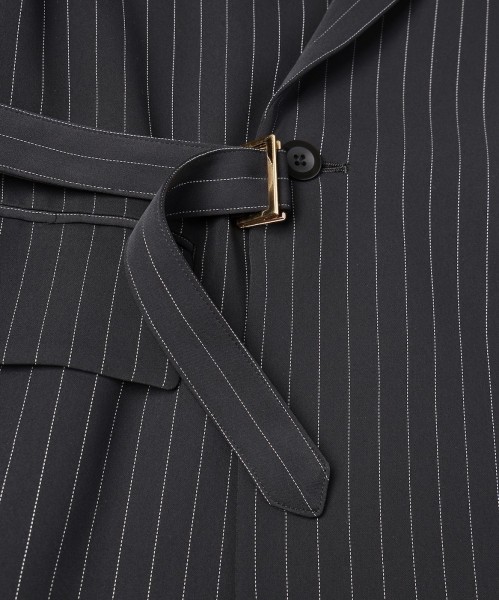 ジャケット・アウター Double Satin Tailored Tie Locken Jacket Double Satin Tailored Tie Locken Jacket Other