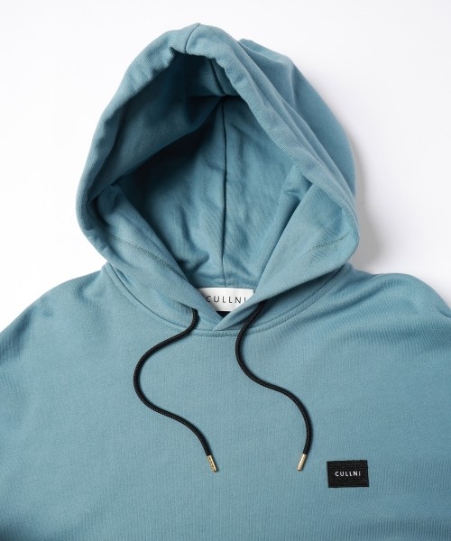 French Terry Embroidery Patch Hoodie