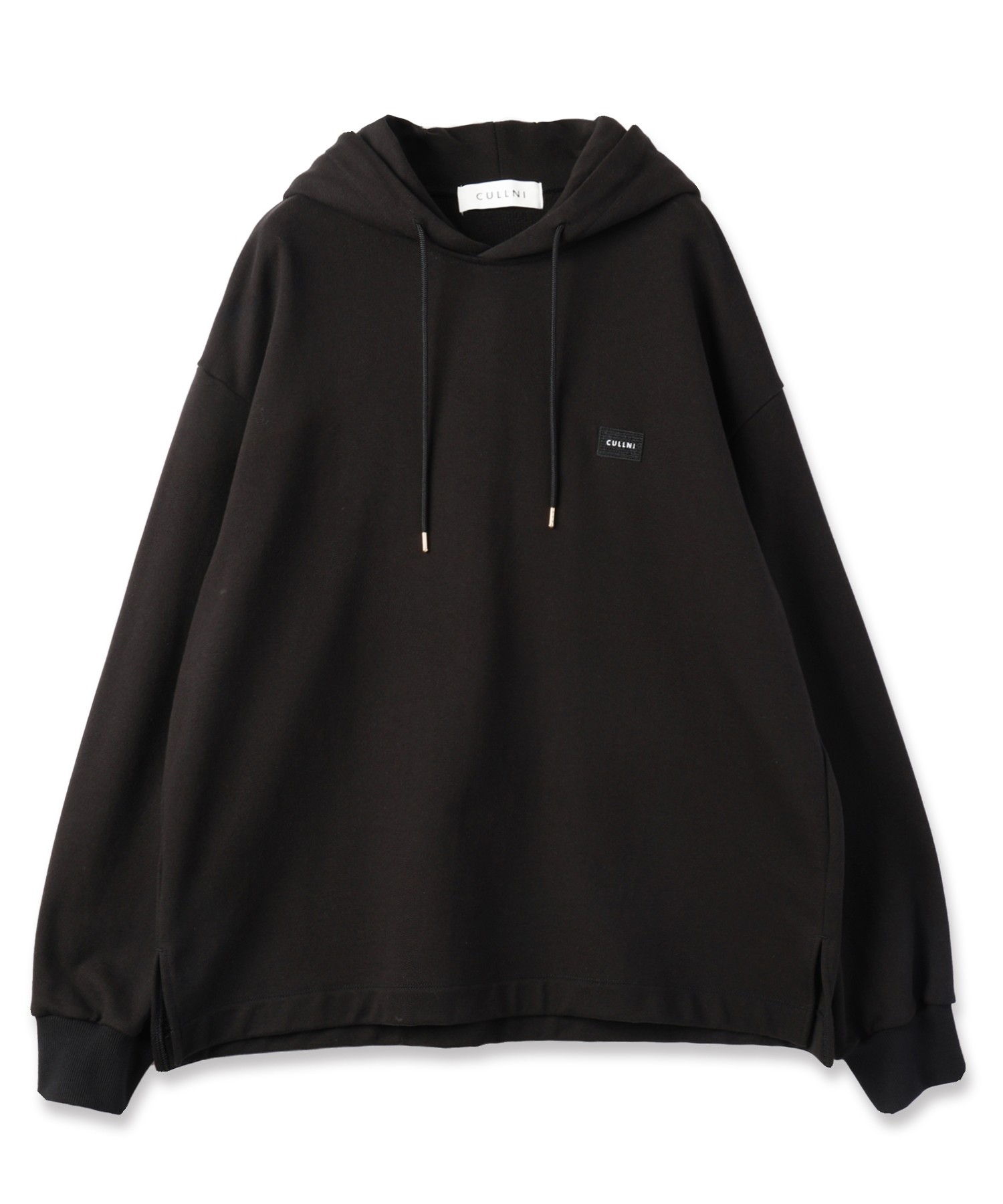 French Terry Embroidery Patch Hoodie