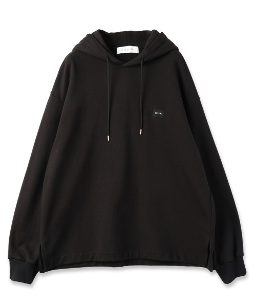 French Terry Embroidery Patch Hoodie