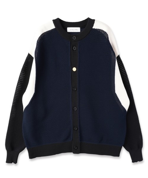 CULLNI 2 ボルドー 五分袖 ニットカットソー CULLNI ONLINE STORE / SALE
