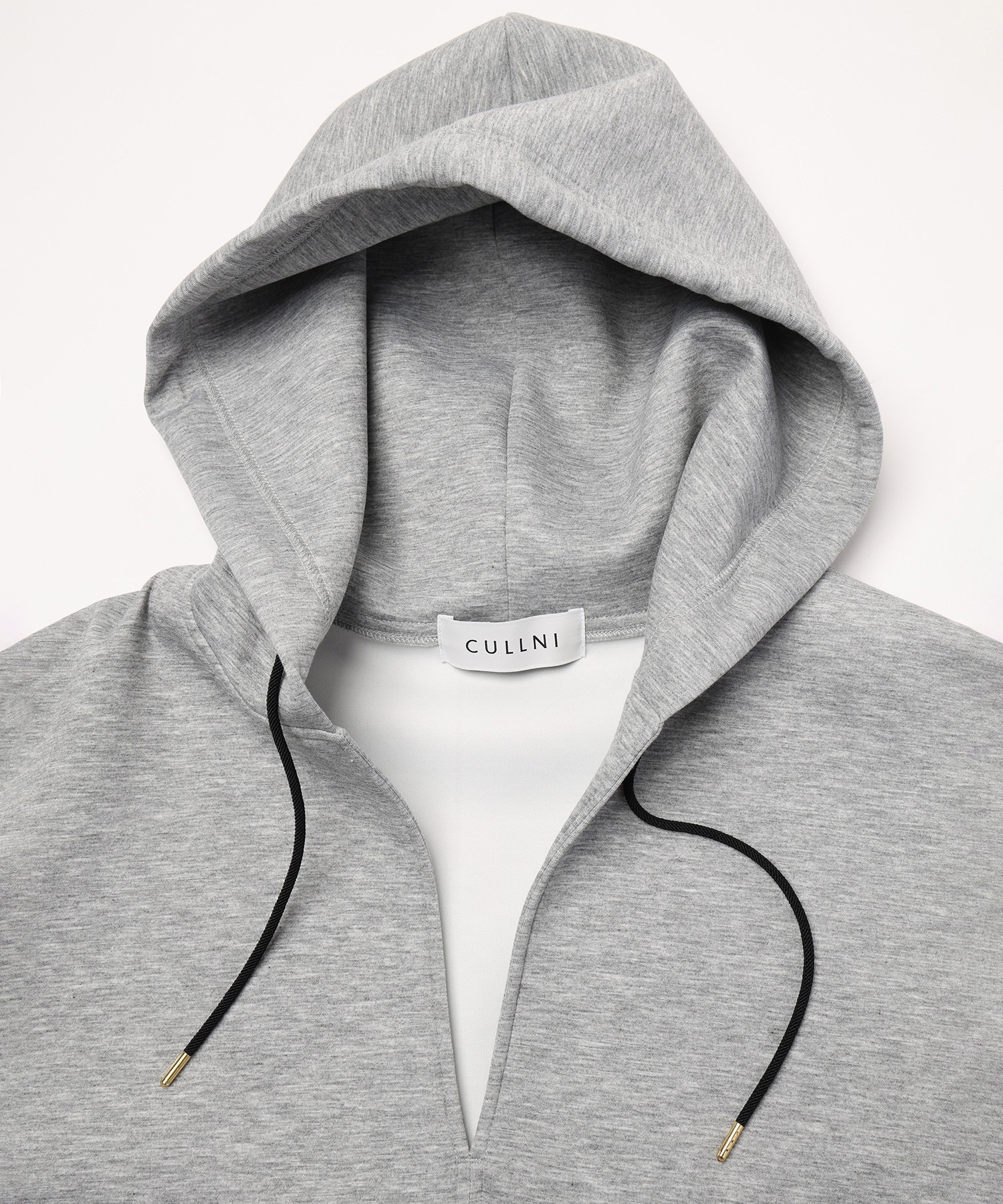 Minimal Skipper Double Face Hoodie