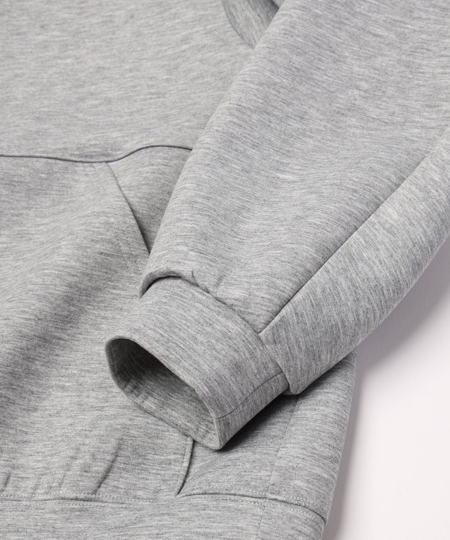 Minimal Skipper Double Face Hoodie