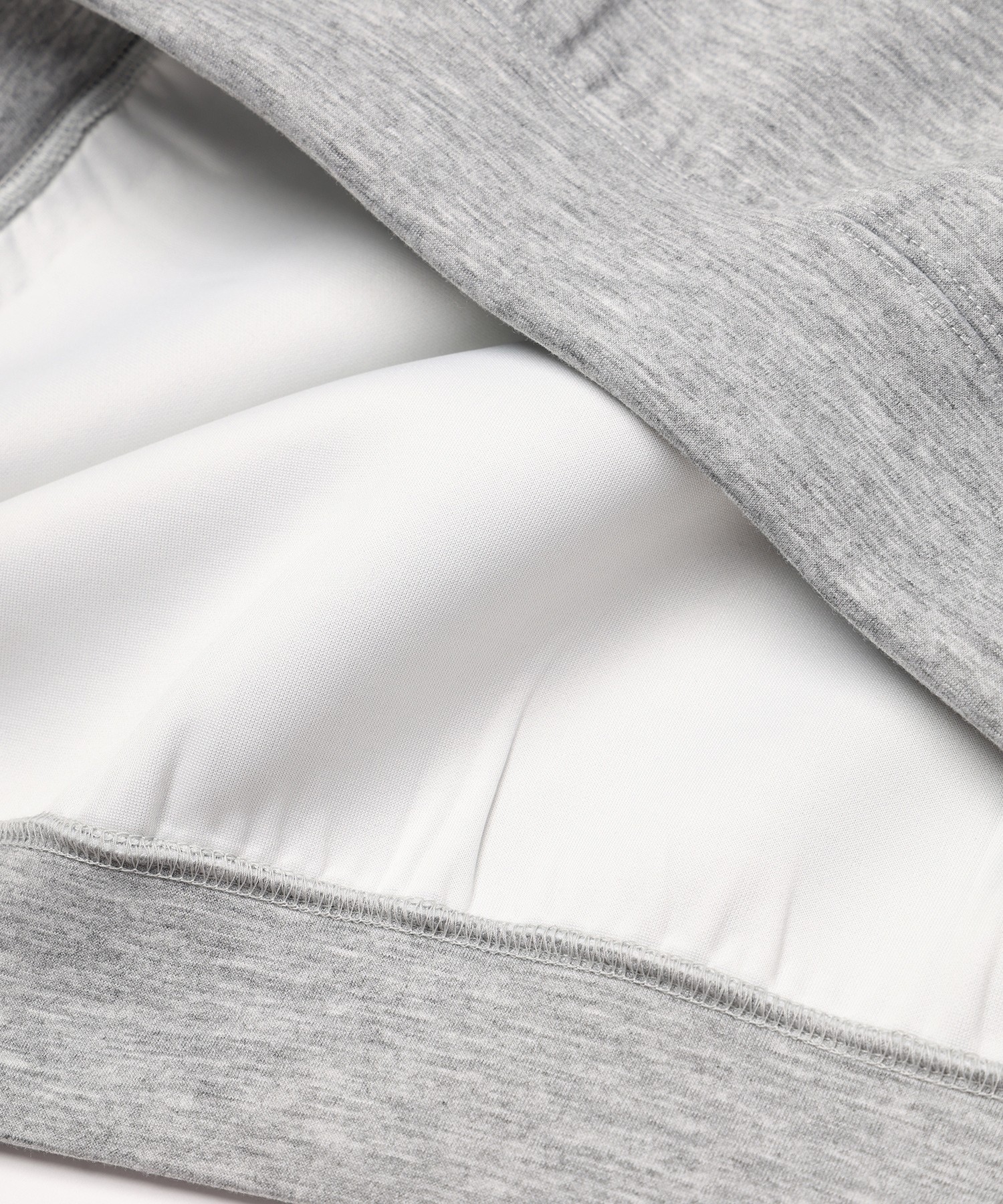 Minimal Skipper Double Face Hoodie