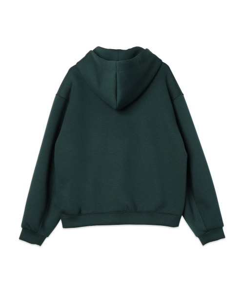 Minimal Skipper Double Face Hoodie