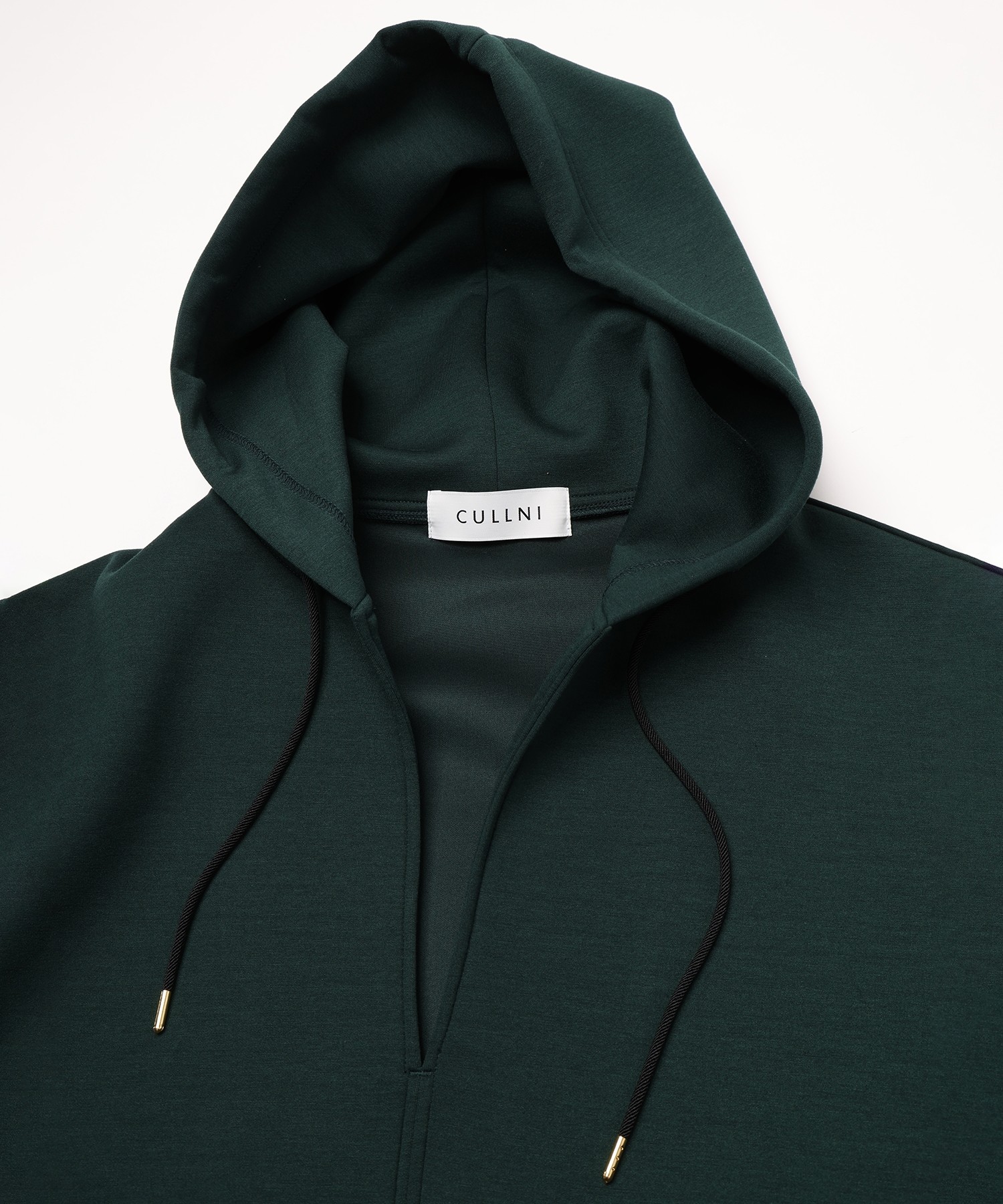 Minimal Skipper Double Face Hoodie