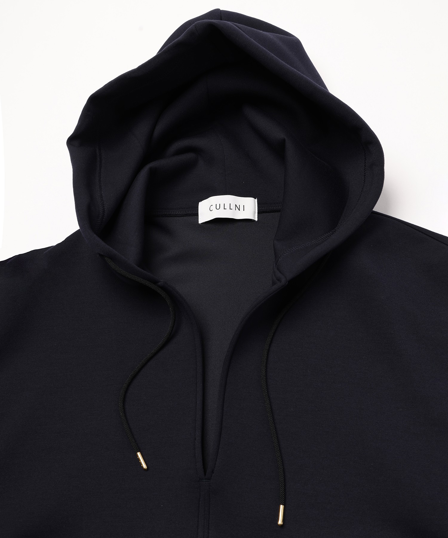 Minimal Skipper Double Face Hoodie