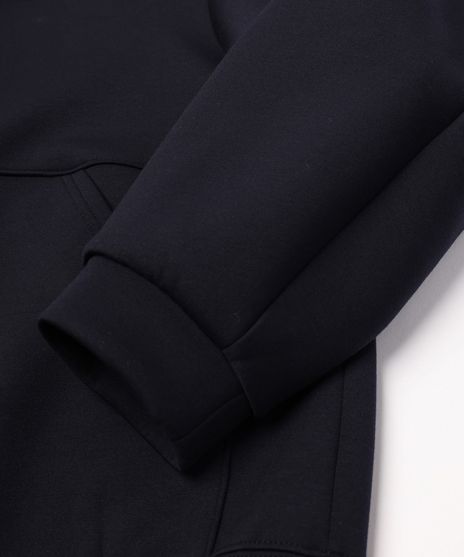 Minimal Skipper Double Face Hoodie
