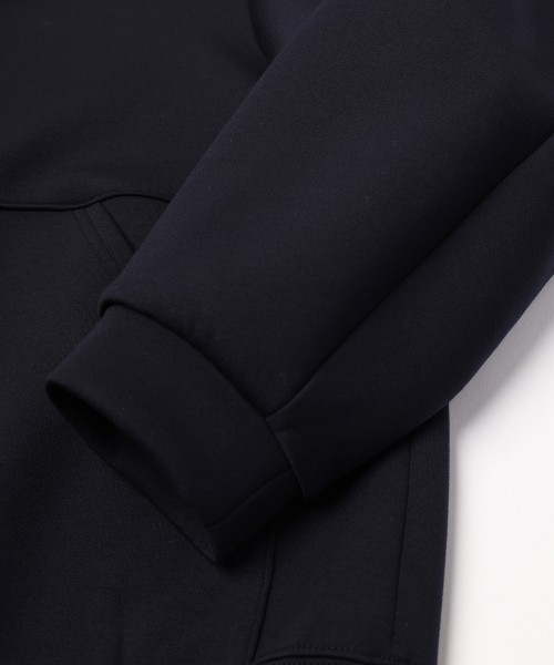 Minimal Skipper Double Face Hoodie