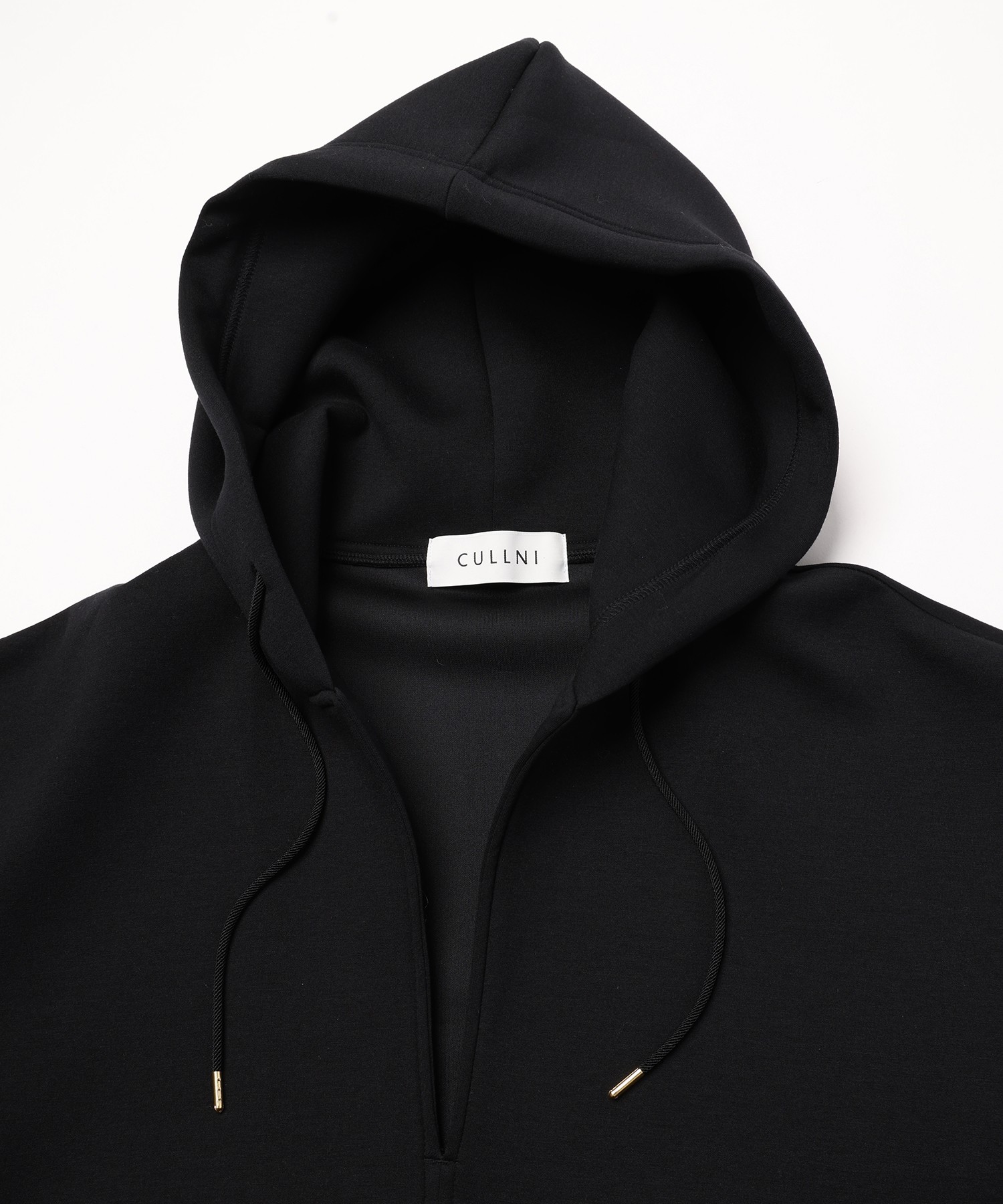 Minimal Skipper Double Face Hoodie