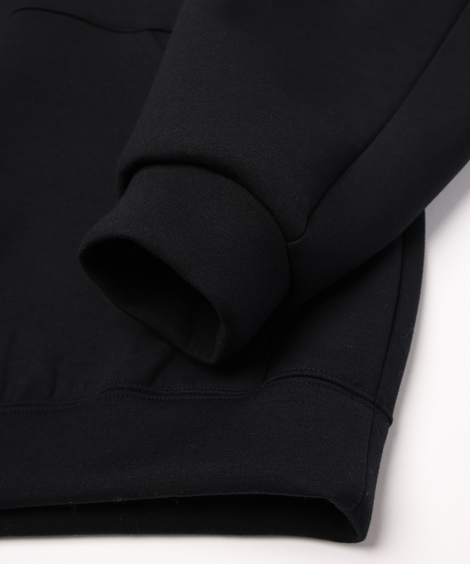 Minimal Skipper Double Face Hoodie