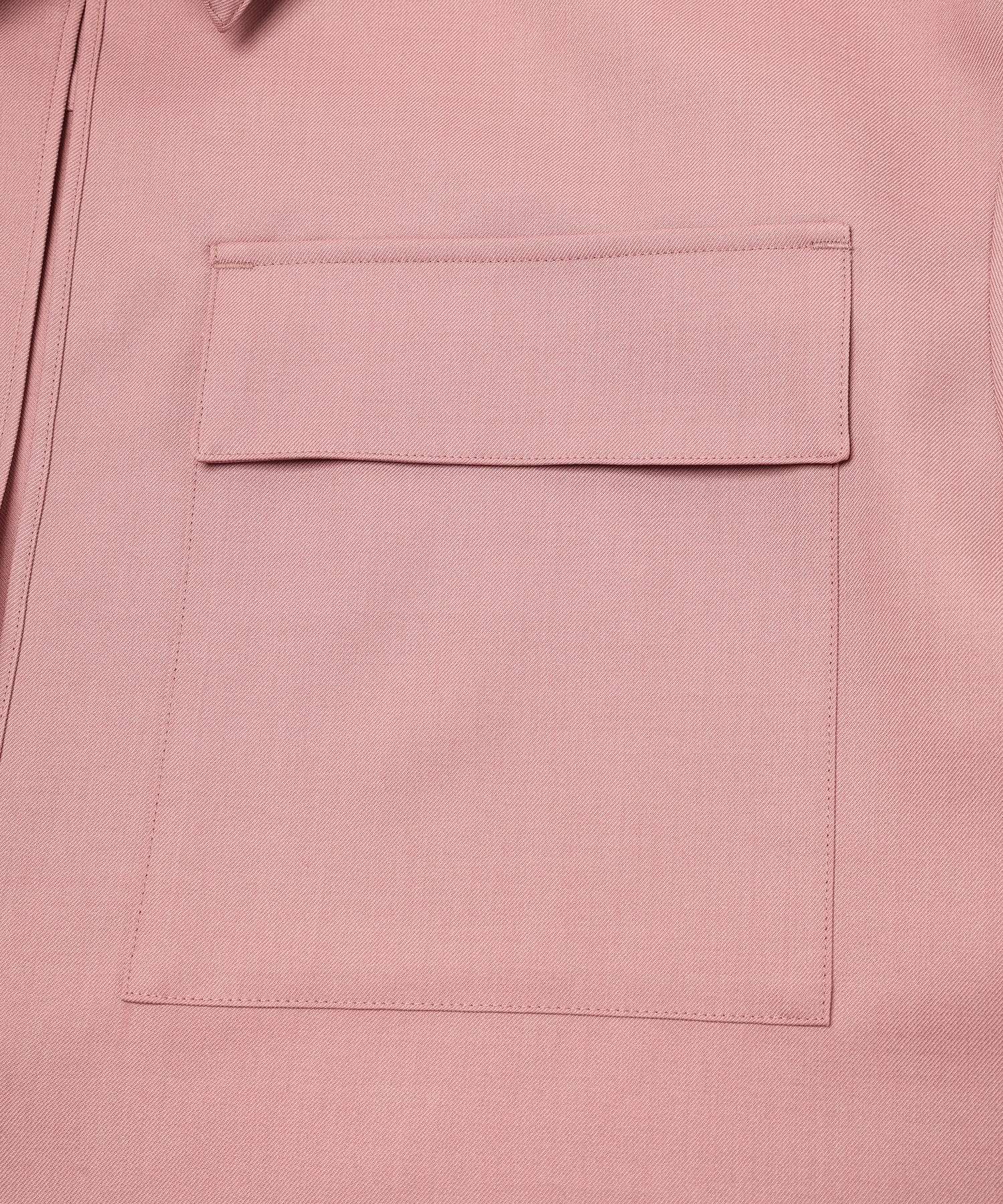 Dry Gabardine Skipper Collar Long Sleeve Shirt