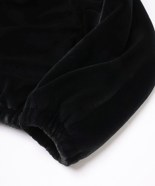 Clean Eco Fur Zip Up Minimal MA-1 Blouson