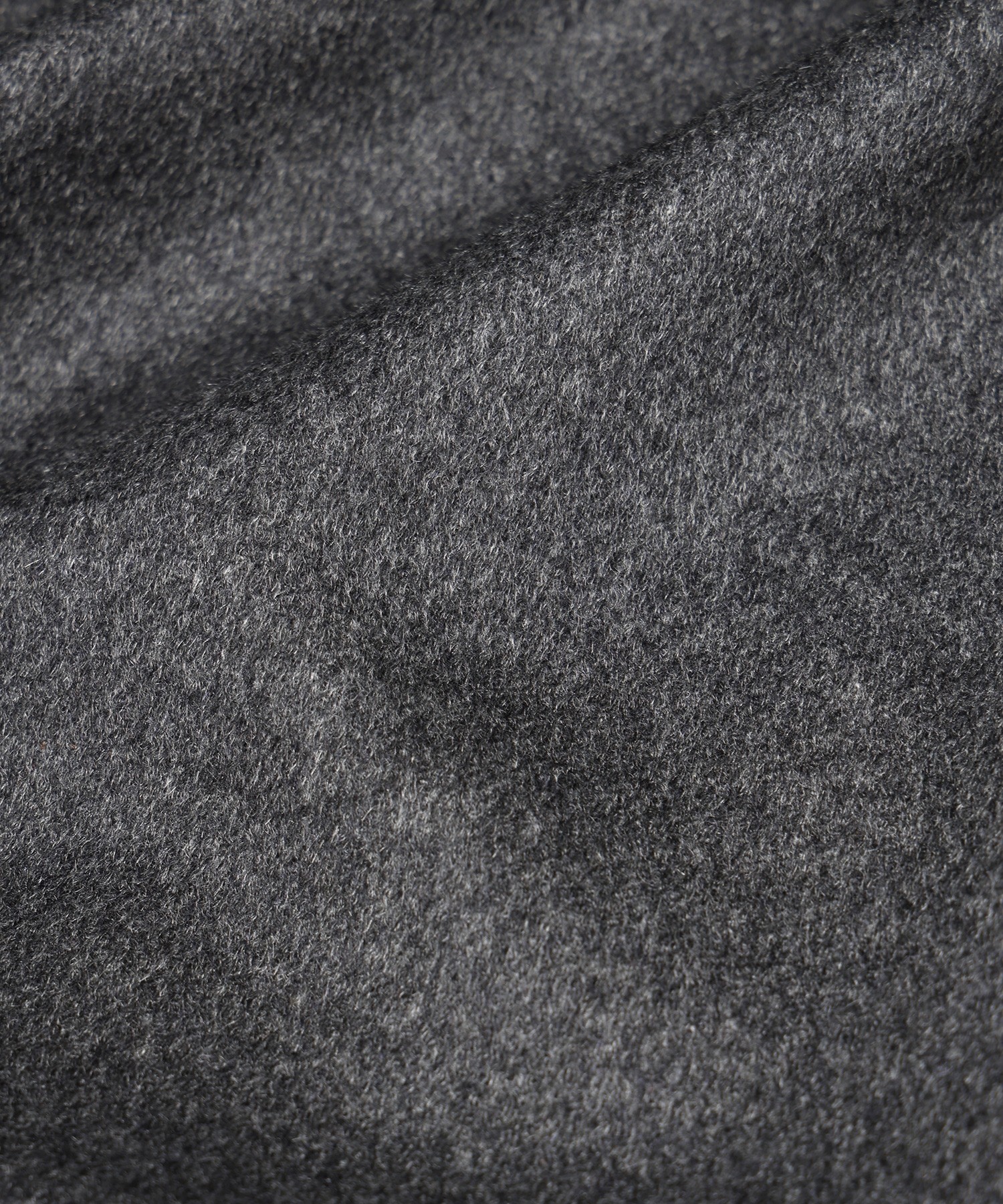 Pure Cashmere Melton Minimal Jacket