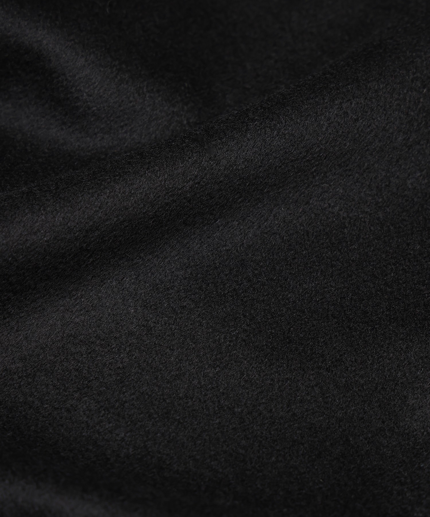 Pure Cashmere Melton Minimal Jacket