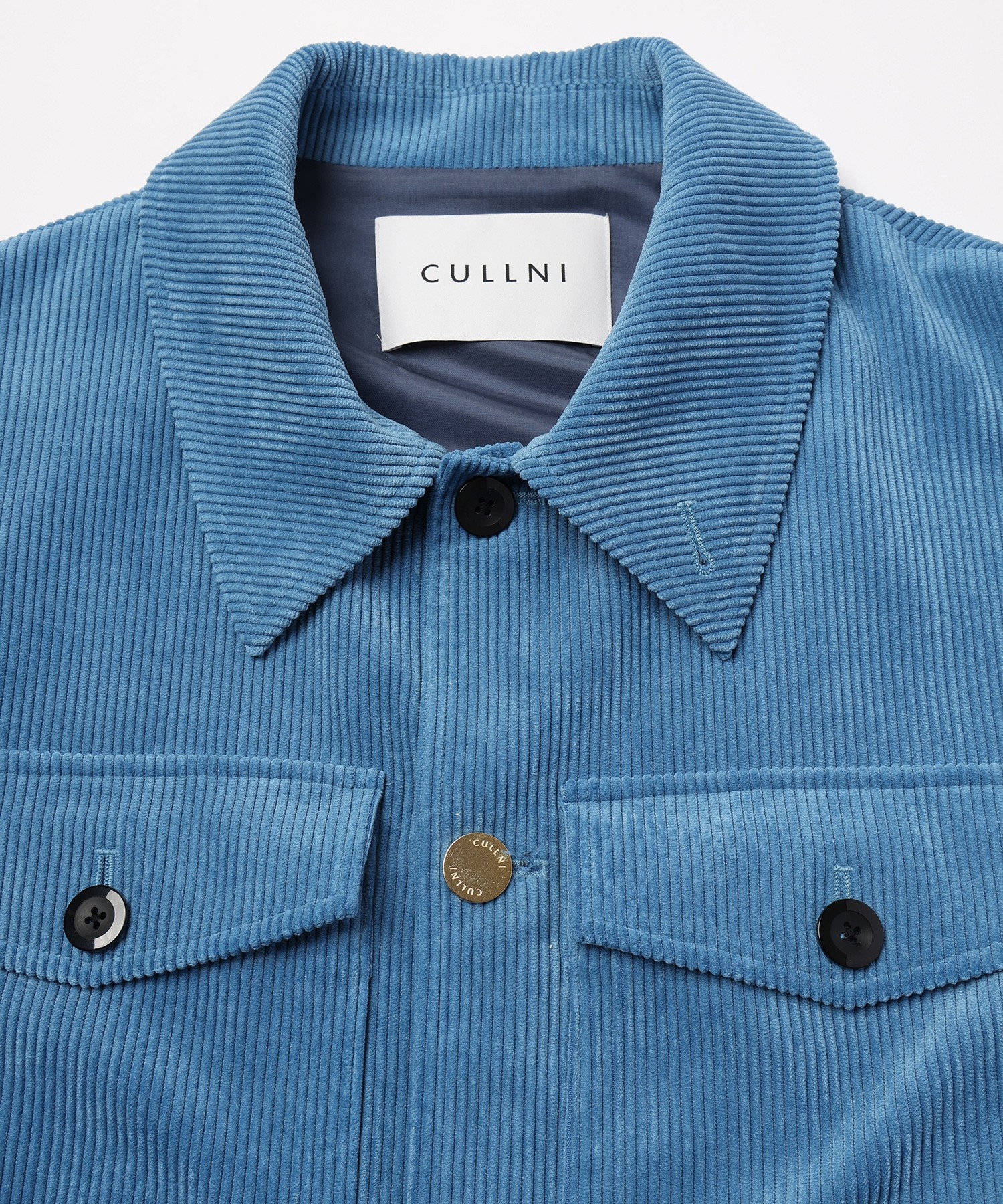 Wide Wale Corduroy Minimal Jacket
