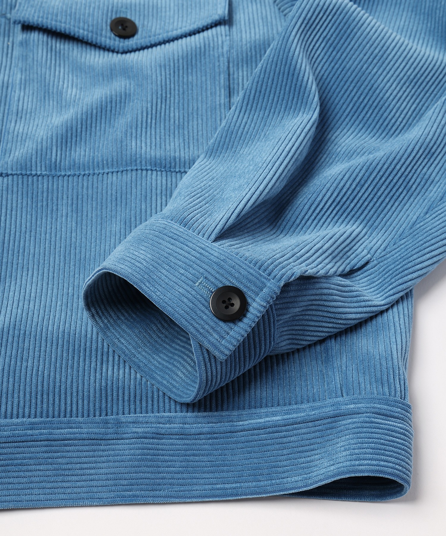Wide Wale Corduroy Minimal Jacket
