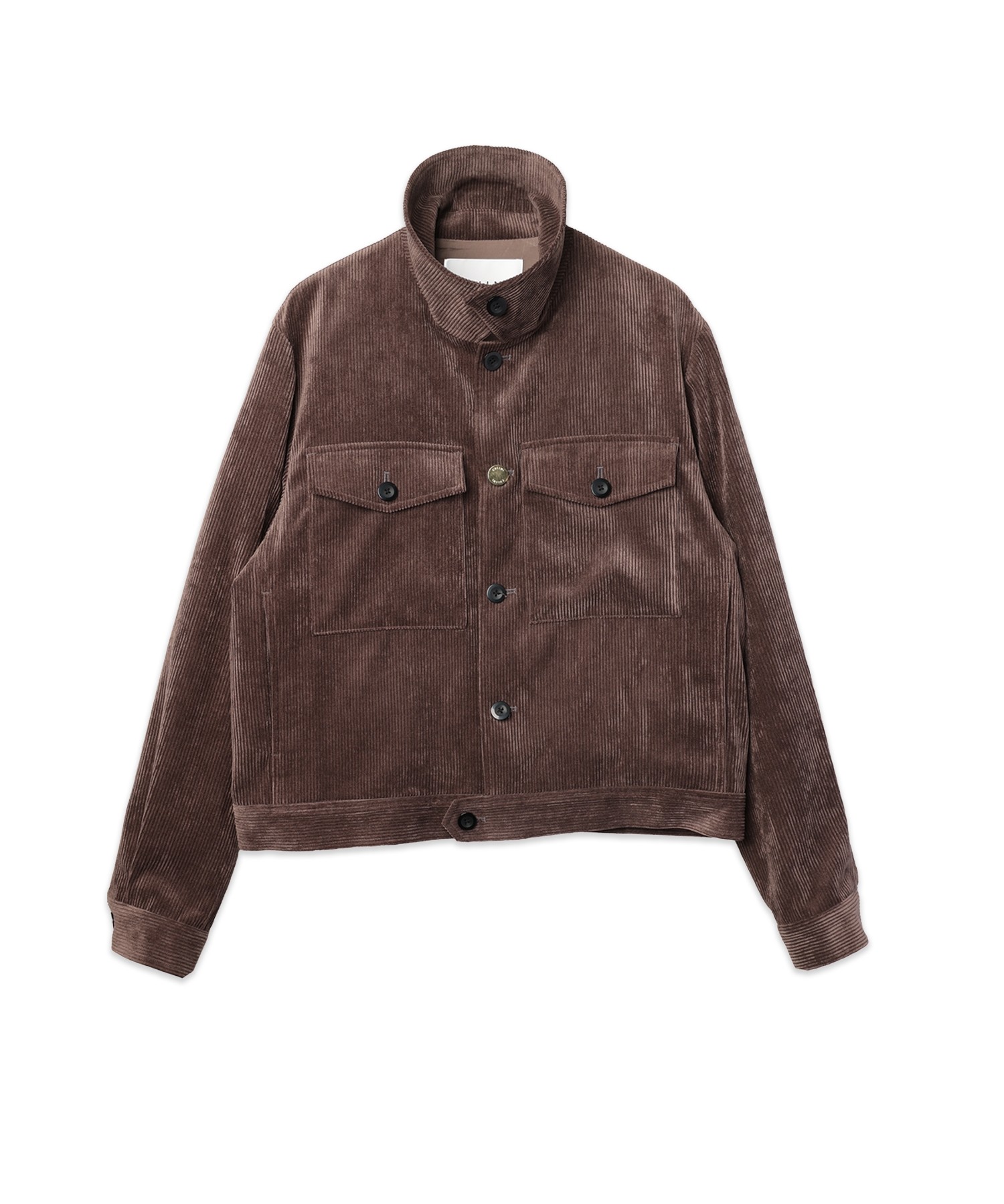 Wide Wale Corduroy Minimal Jacket