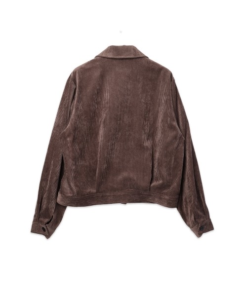 Wide Wale Corduroy Minimal Jacket