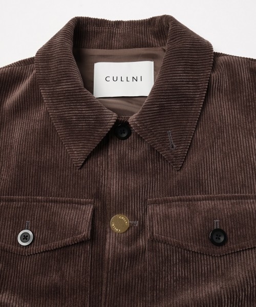 Wide Wale Corduroy Minimal Jacket