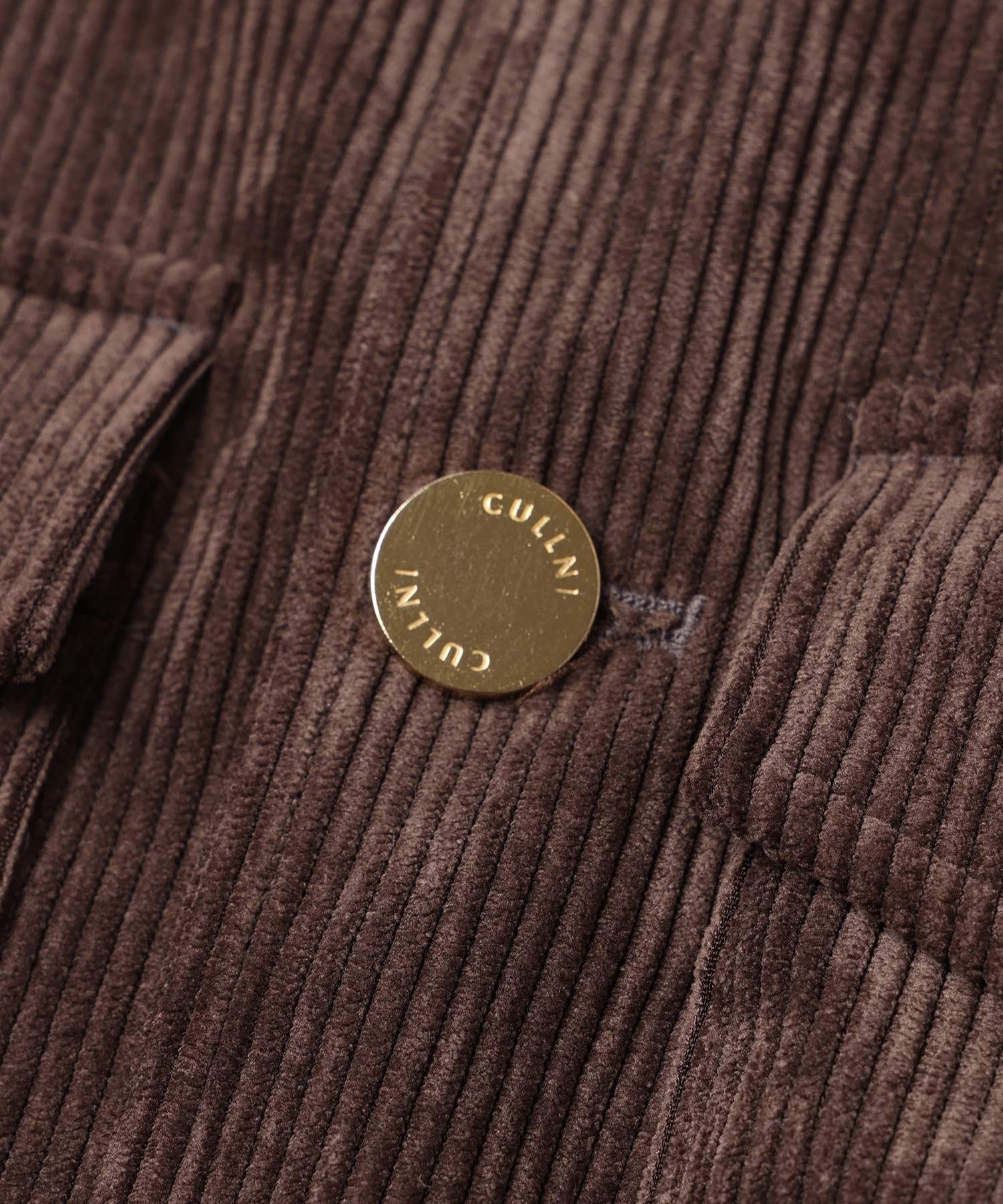 Wide Wale Corduroy Minimal Jacket