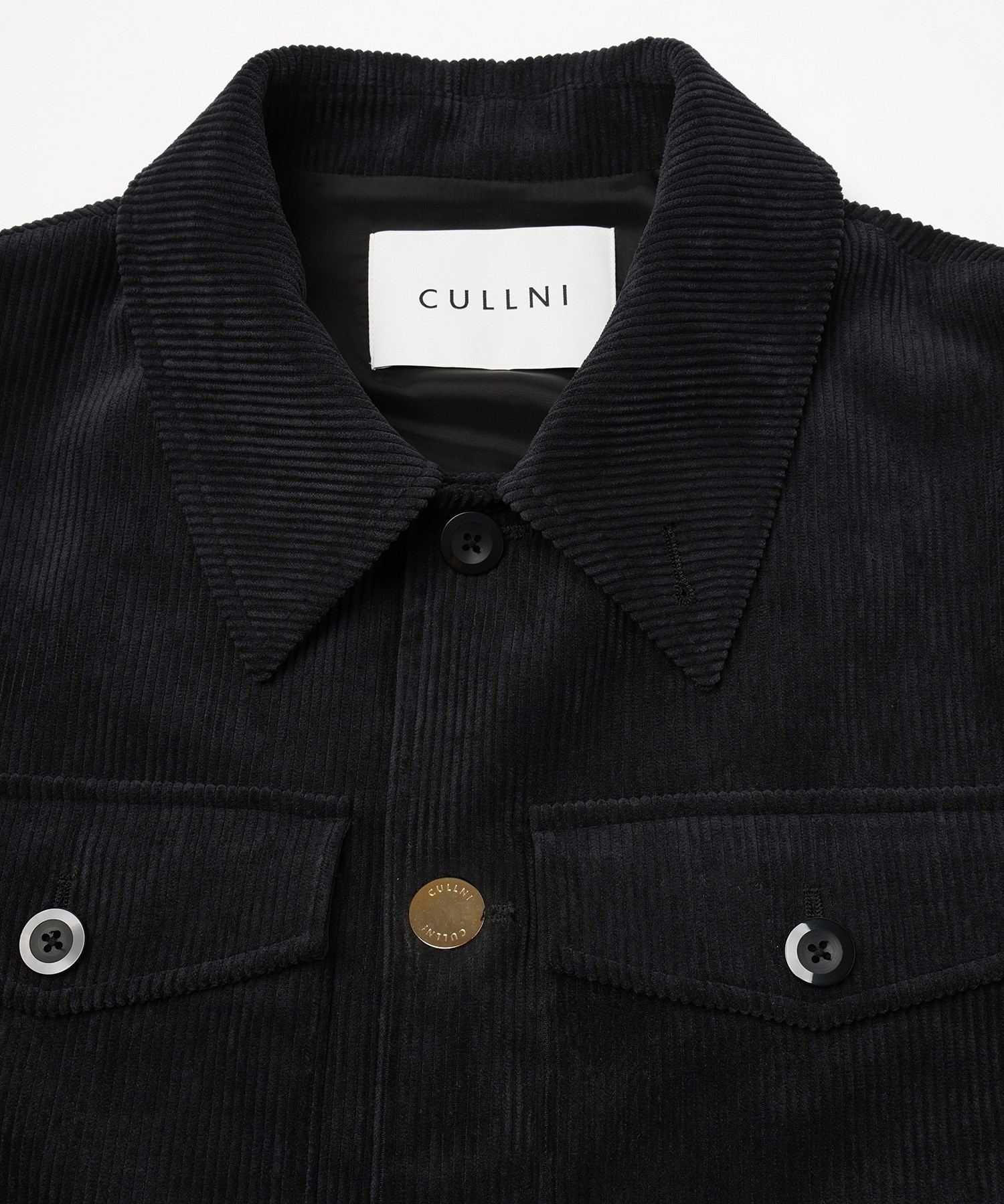 Wide Wale Corduroy Minimal Jacket