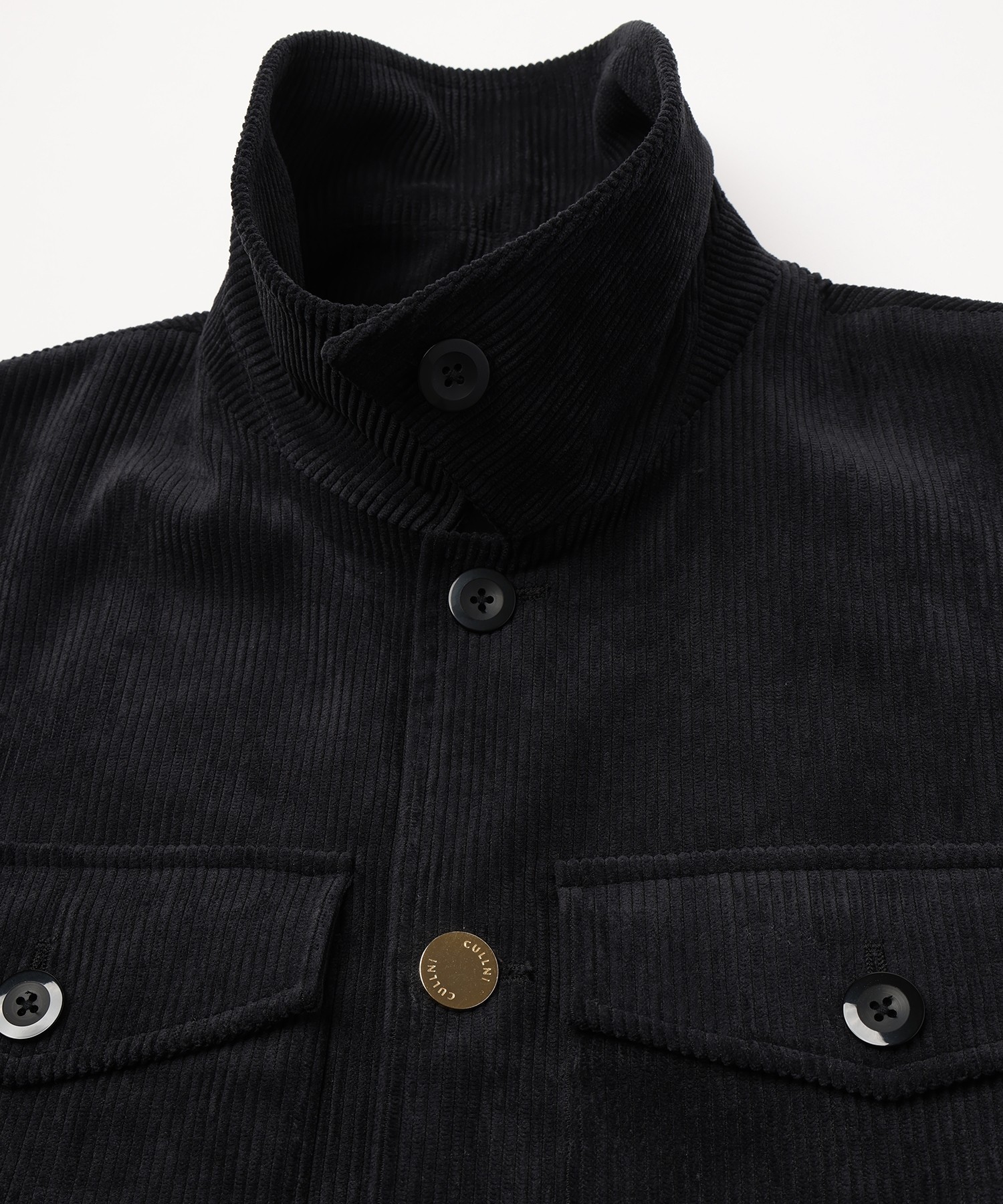 Wide Wale Corduroy Minimal Jacket