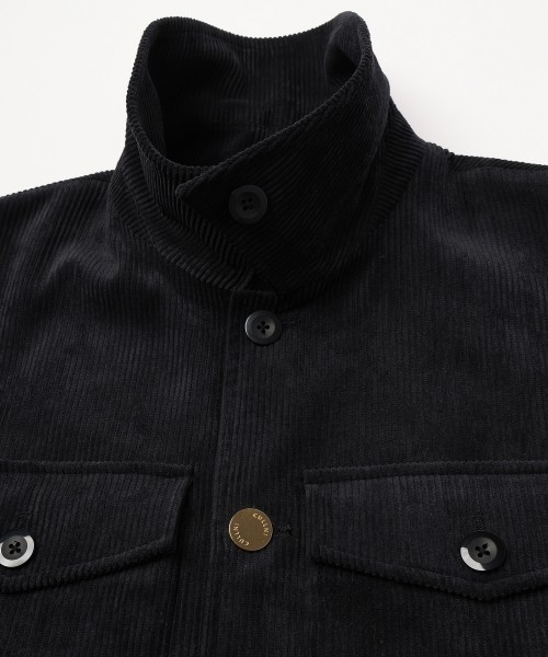 Wide Wale Corduroy Minimal Jacket