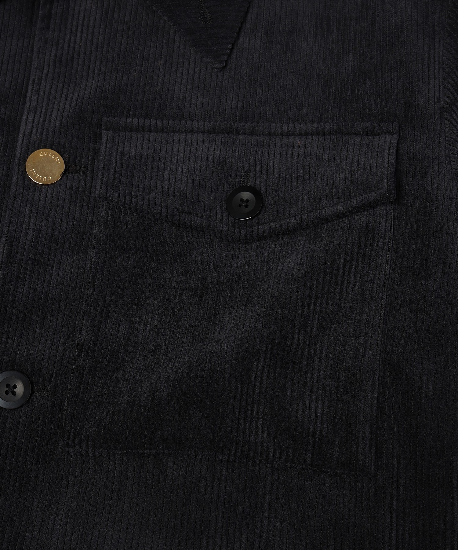 Wide Wale Corduroy Minimal Jacket