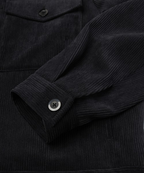 Wide Wale Corduroy Minimal Jacket
