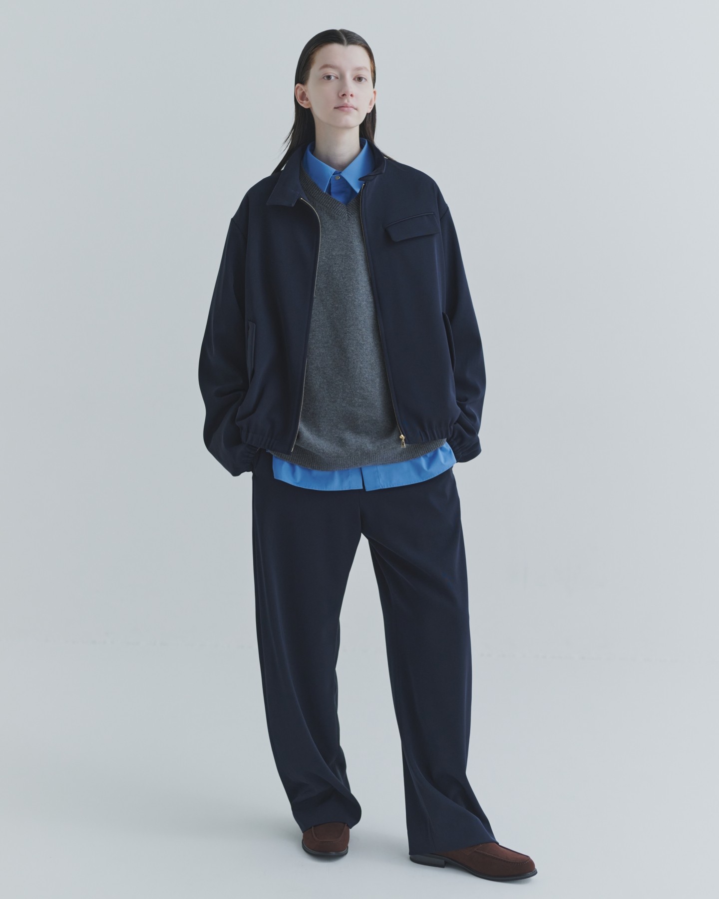 Dry Stretch Twill Wide Curve Pants