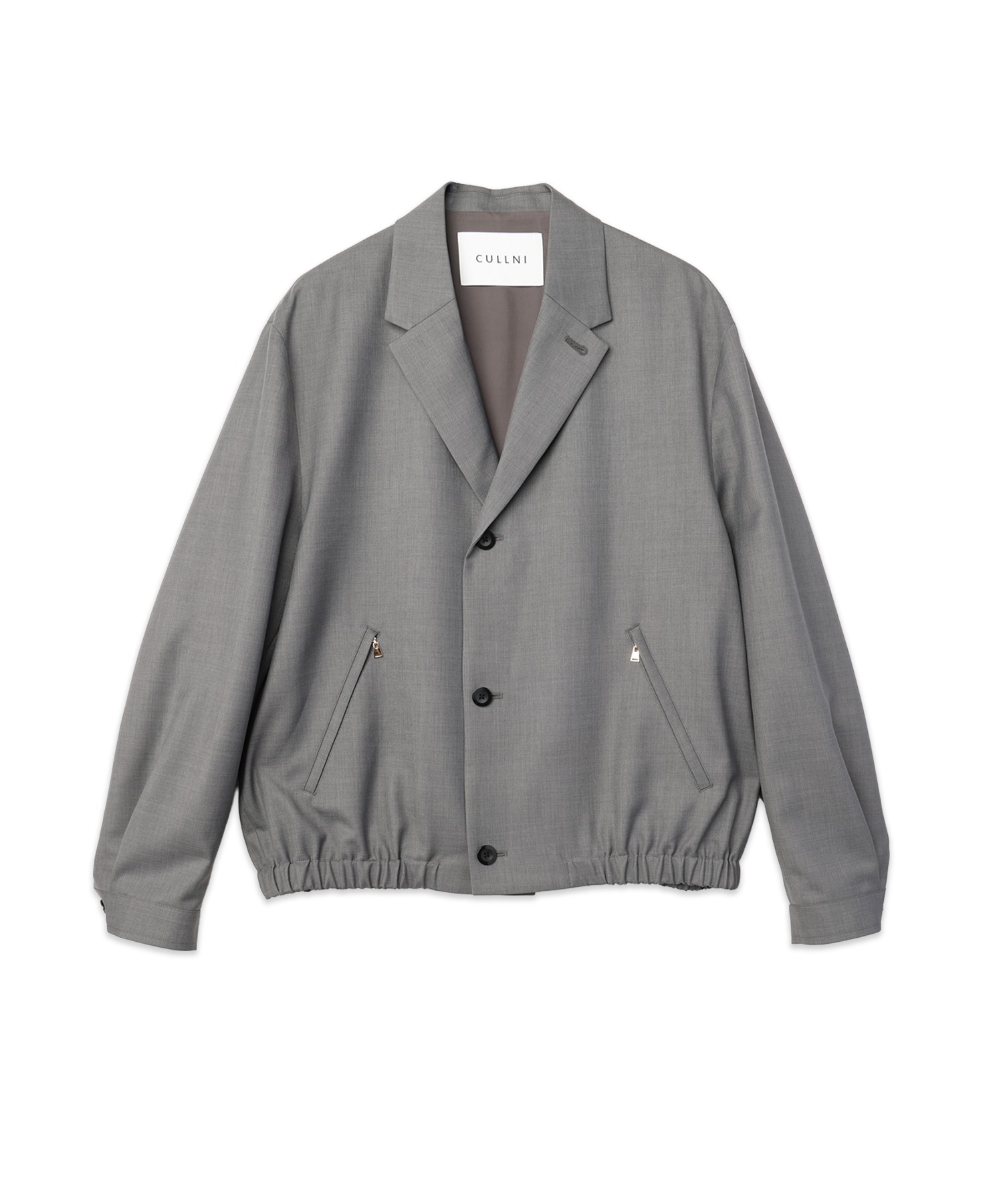 Dry Gabardine Tailored Collar Blouson