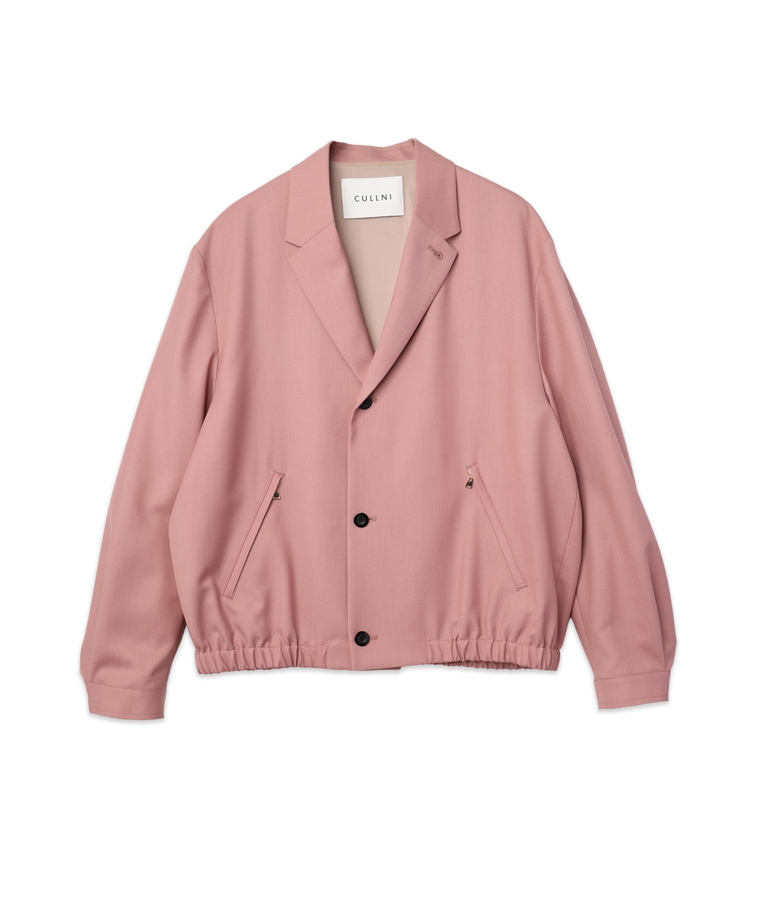 Dry Gabardine Tailored Collar Blouson