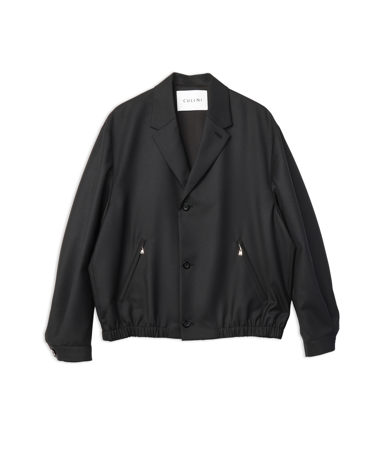 Dry Gabardine Tailored Collar Blouson