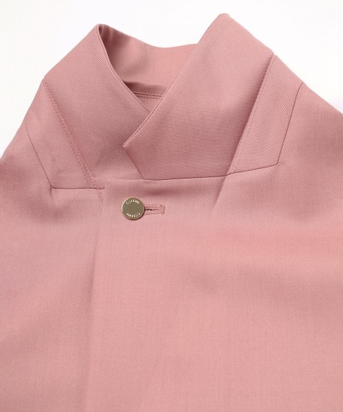 Dry Gabardine Tailored Collar Blouson
