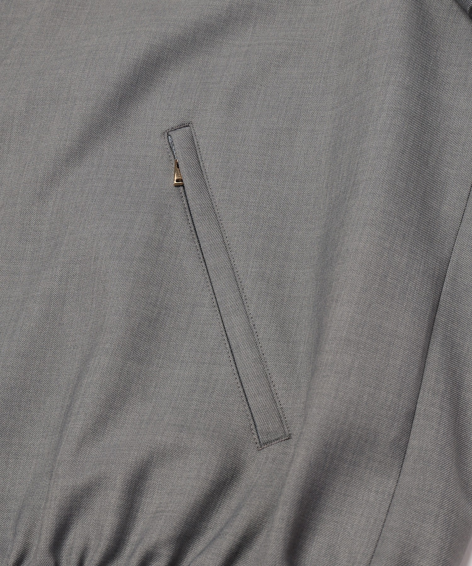 Dry Gabardine Tailored Collar Blouson