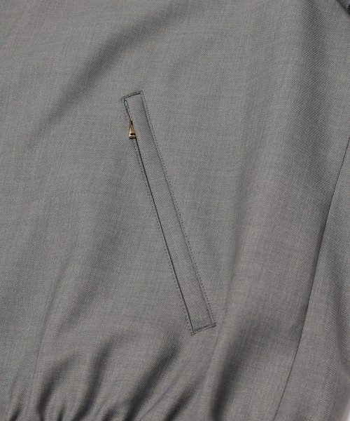 Dry Gabardine Tailored Collar Blouson