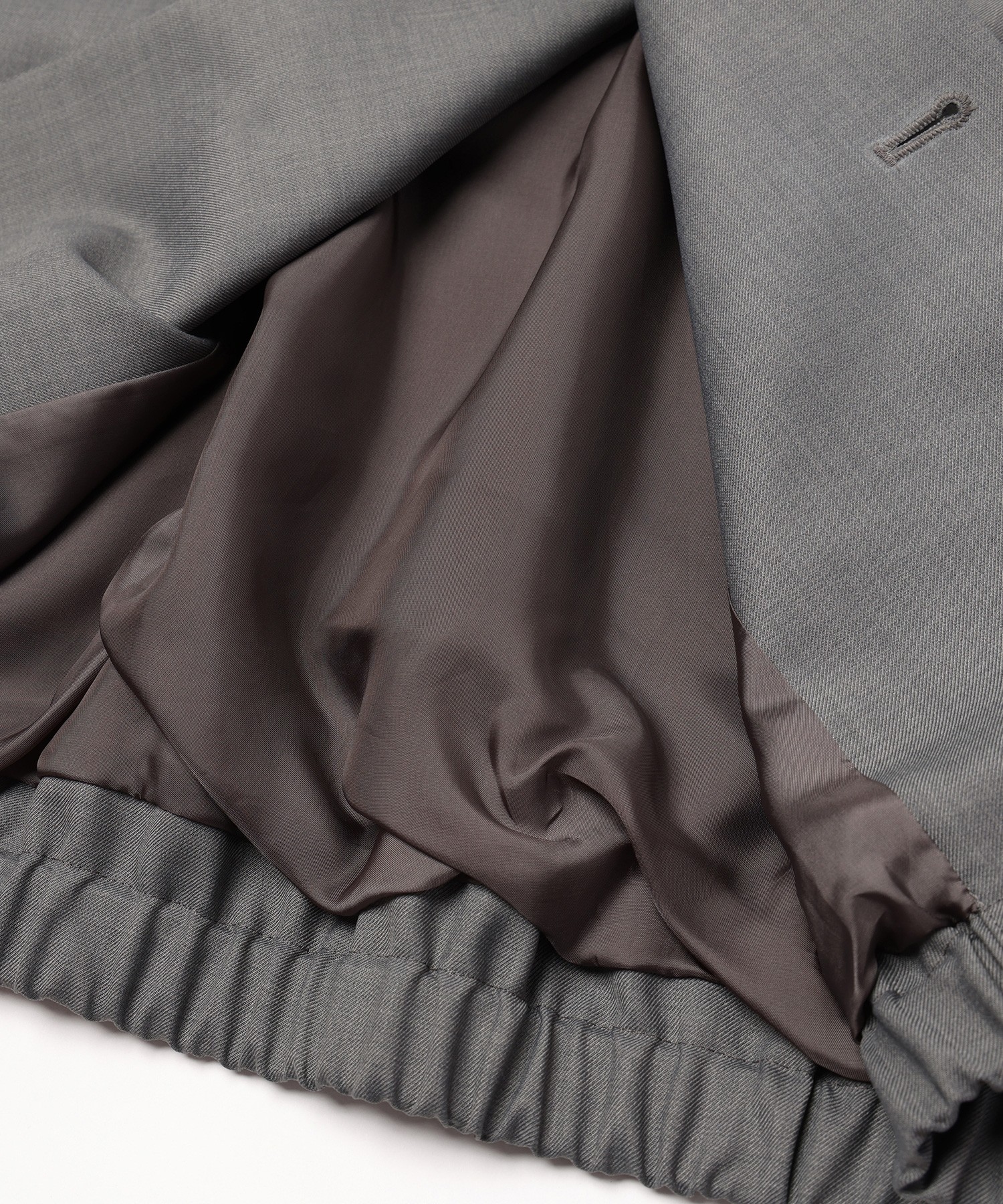 Dry Gabardine Tailored Collar Blouson