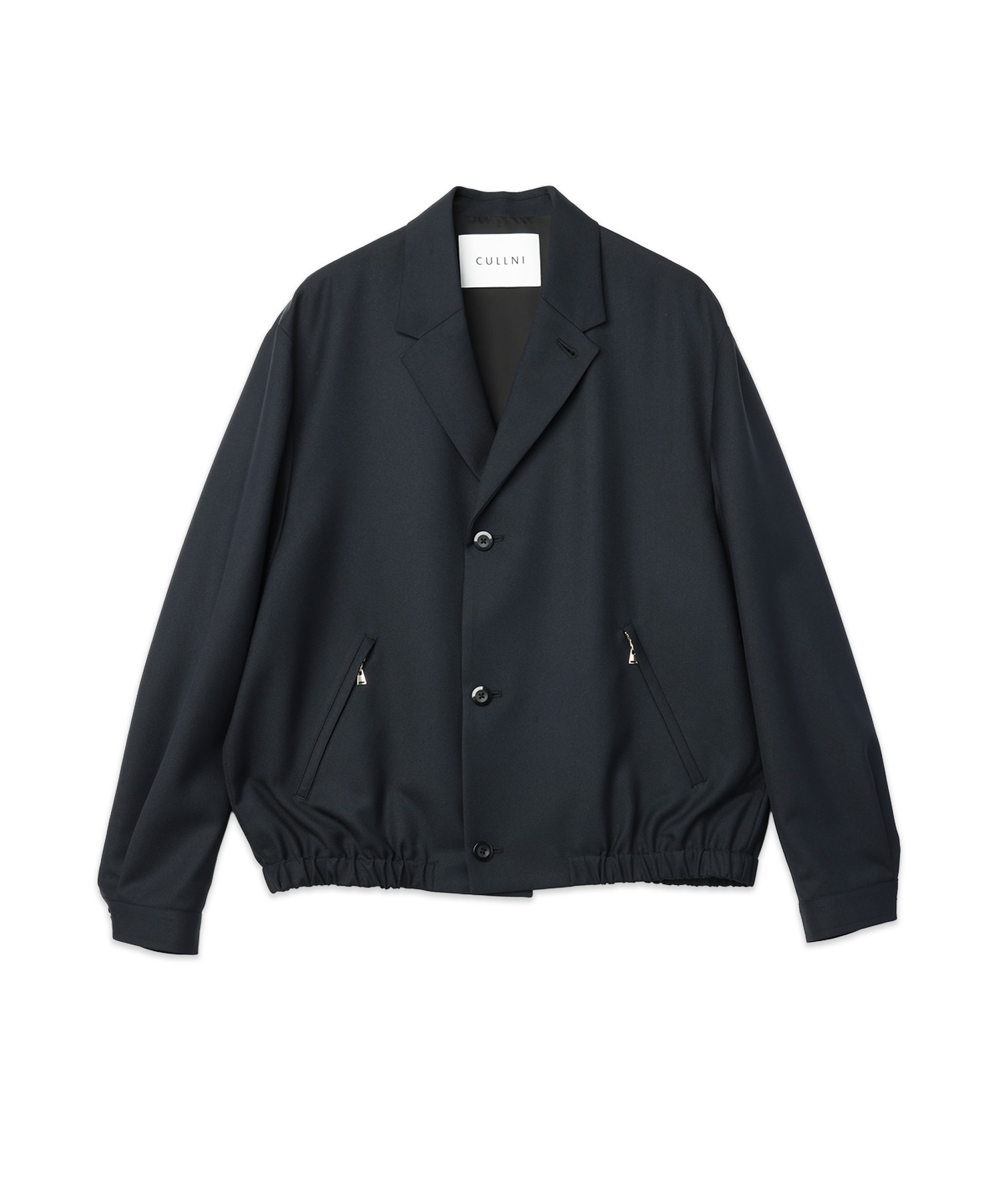 Dry Gabardine Tailored Collar Blouson