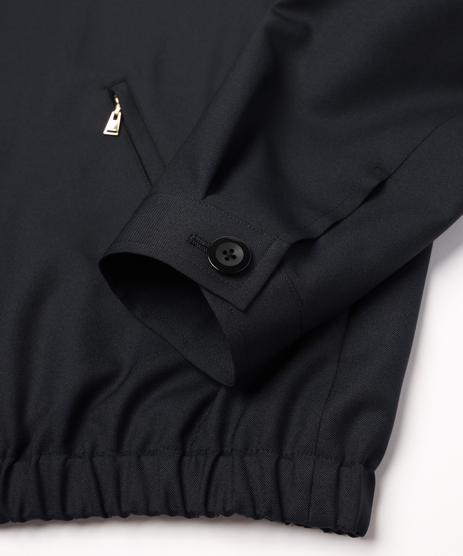 Dry Gabardine Tailored Collar Blouson